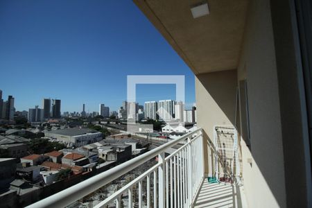 Varanda de apartamento para alugar com 1 quarto, 29m² em Belenzinho, São Paulo