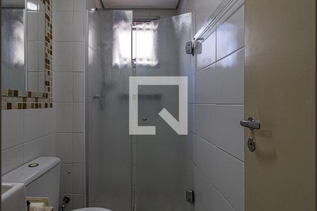 banheiro social_1 de apartamento para alugar com 2 quartos, 47m² em Jardim São Savério, São Paulo