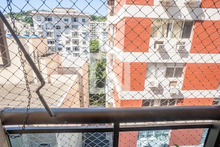 Varanda da Sala de apartamento à venda com 2 quartos, 61m² em Laranjeiras, Rio de Janeiro