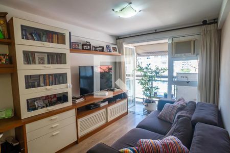 Sala de apartamento à venda com 2 quartos, 61m² em Laranjeiras, Rio de Janeiro