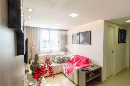 Sala de apartamento à venda com 3 quartos, 90m² em Serrano, Belo Horizonte