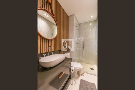 Banheiro Social de apartamento para alugar com 2 quartos, 70m² em Melville Empresarial I E Ii, Barueri