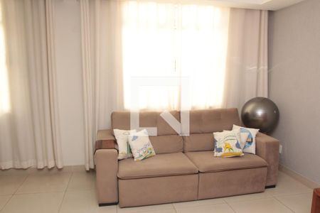 Sala de apartamento à venda com 3 quartos, 93m² em Dona Clara, Belo Horizonte