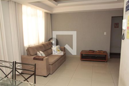 Sala de apartamento para alugar com 3 quartos, 97m² em Dona Clara, Belo Horizonte