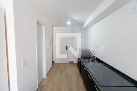 Cozinha e Área de Serviço de kitnet/studio para alugar com 1 quarto, 25m² em Vila Clementino, São Paulo