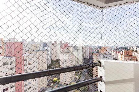 Varanda da Sala de apartamento à venda com 2 quartos, 50m² em Jardim Celeste, São Paulo