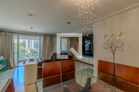 Sala de apartamento à venda com 3 quartos, 118m² em Vila Sonia, São Paulo