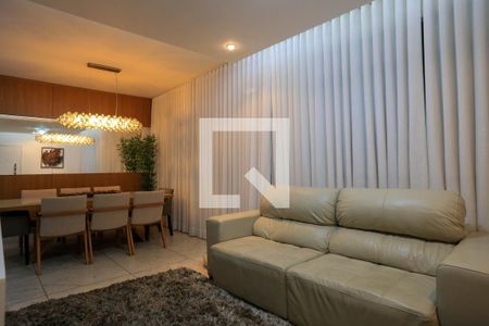 Sala de apartamento para alugar com 3 quartos, 108m² em Santo Antônio, Belo Horizonte