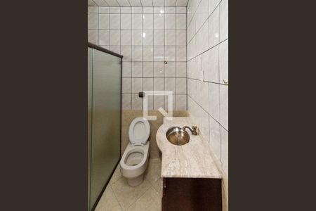 Banheiro da Suíte 1 de casa à venda com 3 quartos, 100m² em Vila Isolina Mazzei, São Paulo