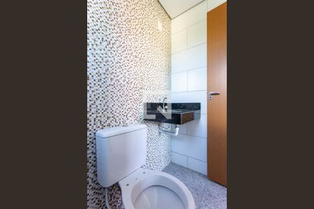 Banheiro da Suíte de apartamento à venda com 3 quartos, 85m² em Maria Helena, Belo Horizonte