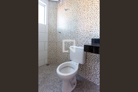 Banheiro da Suíte de apartamento à venda com 3 quartos, 85m² em Maria Helena, Belo Horizonte
