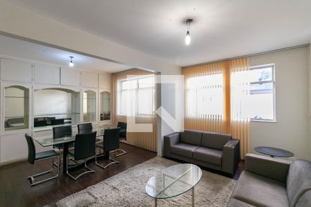 Sala de apartamento à venda com 3 quartos, 115m² em Lourdes, Belo Horizonte