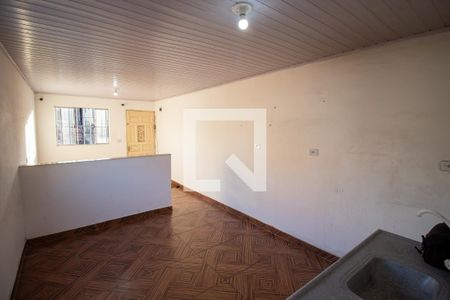 Cozinha de casa para alugar com 1 quarto, 35m² em Conjunto Habitacional Águia de Haia, São Paulo