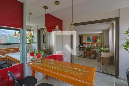 Sala de apartamento à venda com 4 quartos, 168m² em Gutierrez, Belo Horizonte