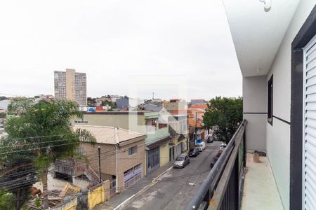 Sacada Sala de apartamento à venda com 2 quartos, 46m² em Parque Independencia, São Paulo