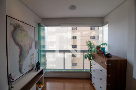 Sala de apartamento para alugar com 2 quartos, 64m² em Chácara Santo Antônio, São Paulo