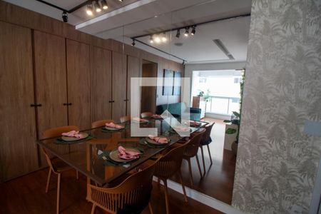 Sala de Jantar de apartamento à venda com 2 quartos, 64m² em Chácara Santo Antônio, São Paulo