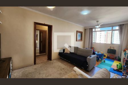Sala de apartamento para alugar com 3 quartos, 152m² em Boqueirão, Santos