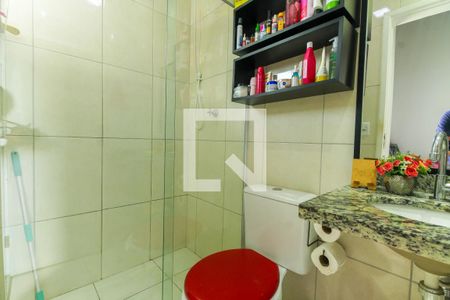 Banheiro da Suíte de casa de condomínio à venda com 3 quartos, 101m² em Penha de França, São Paulo