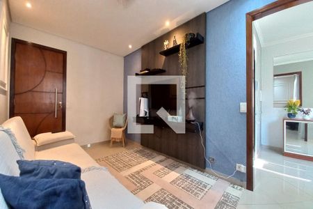 Sala de apartamento à venda com 2 quartos, 77m² em Conjunto Residencial Parque Bandeirantes, Campinas