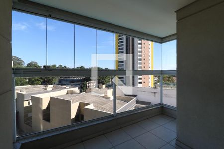Sacada da Sala de apartamento para alugar com 2 quartos, 57m² em Jardim, Santo André