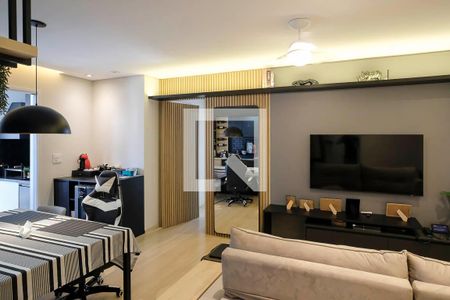 Sala de apartamento para alugar com 2 quartos, 70m² em Fundação, São Caetano do Sul
