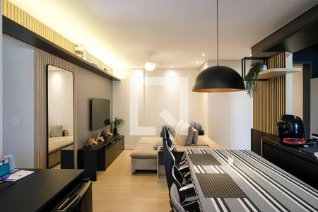 Sala de apartamento para alugar com 2 quartos, 70m² em Fundação, São Caetano do Sul