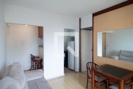 Sala de apartamento para alugar com 1 quarto, 45m² em Morro dos Ingleses, São Paulo