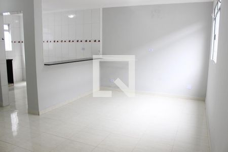 Sala de casa para alugar com 3 quartos, 105m² em Vila Voturuá, São Vicente