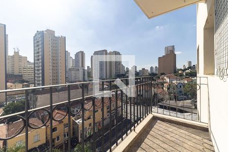 Varanda da Sala de apartamento para alugar com 3 quartos, 110m² em Aclimação, São Paulo