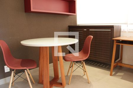Varanda - Home Office de apartamento para alugar com 1 quarto, 49m² em Sumaré, São Paulo