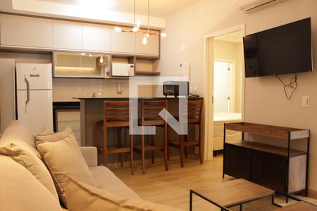 Sala de apartamento para alugar com 1 quarto, 49m² em Sumaré, São Paulo
