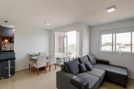 Sala de apartamento à venda com 1 quarto, 55m² em Vila Dom Pedro I, São Paulo