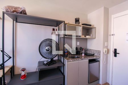 Cozinha de apartamento à venda com 1 quarto, 19m² em Brás, São Paulo