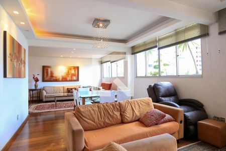 Sala de apartamento para alugar com 4 quartos, 180m² em Lourdes, Belo Horizonte