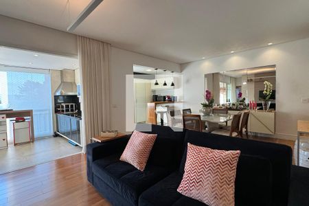 Sala de apartamento à venda com 3 quartos, 116m² em Alphasítio - Centro de Apoio I (alphaville), Santana de Parnaíba