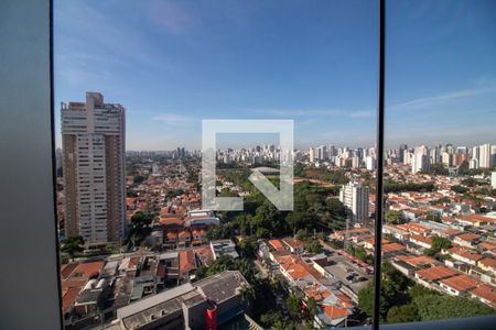 Sala - Vista de apartamento para alugar com 2 quartos, 66m² em Brooklin Paulista, São Paulo