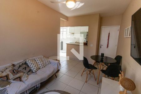 Sala de apartamento para alugar com 2 quartos, 52m² em Santa Rosa, Niterói