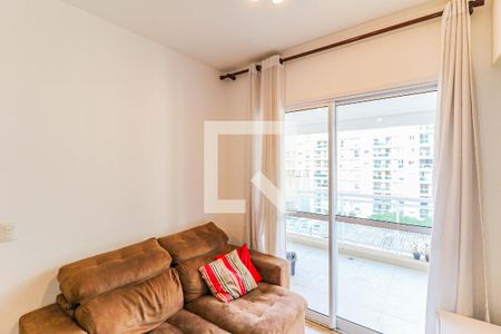 Sala de apartamento para alugar com 1 quarto, 47m² em Jardim Santo Amaro, São Paulo