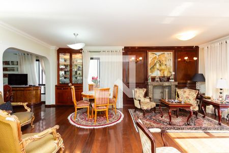 Sala de apartamento à venda com 4 quartos, 200m² em Indianópolis, São Paulo
