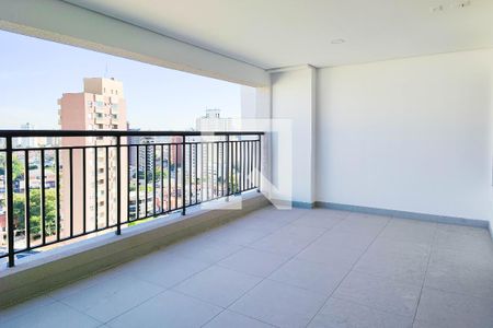 Varanda da Gourmet de apartamento à venda com 3 quartos, 162m² em Vila Gilda, Santo André