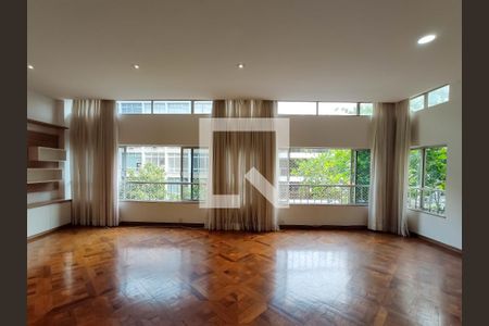 Sala de apartamento para alugar com 3 quartos, 158m² em Tijuca, Rio de Janeiro