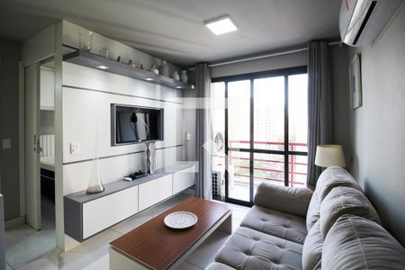 Sala de apartamento para alugar com 2 quartos, 40m² em Moema, São Paulo