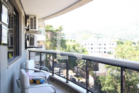 Sala Varanda de apartamento para alugar com 3 quartos, 95m² em Freguesia (jacarepaguá), Rio de Janeiro