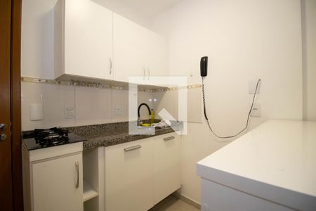Cozinha de apartamento para alugar com 1 quarto, 28m² em Águas Claras, Brasília