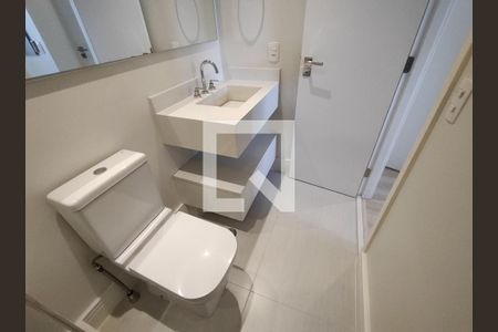 Banheiro da Suite de apartamento para alugar com 1 quarto, 66m² em Vila Cordeiro, São Paulo