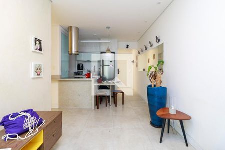 Sala de apartamento para alugar com 2 quartos, 66m² em Brooklin, São Paulo