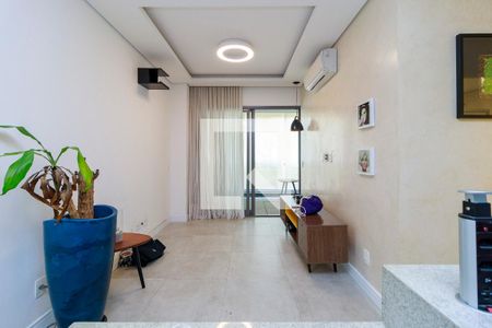 Sala de apartamento para alugar com 2 quartos, 66m² em Brooklin, São Paulo