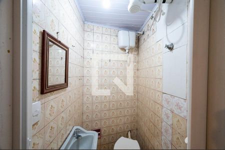 Banheiro Social de casa para alugar com 1 quarto, 35m² em Vila Guarani (zona Sul), São Paulo