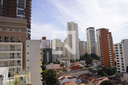 Vista da Varanda de kitnet/studio à venda com 1 quarto, 26m² em Pinheiros, São Paulo